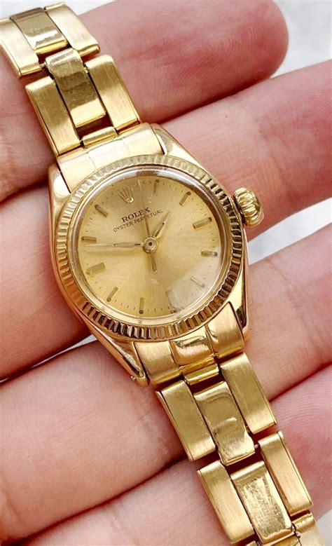 vintage gold rolex women's watch|vintage ladies Rolex watches 1940s.